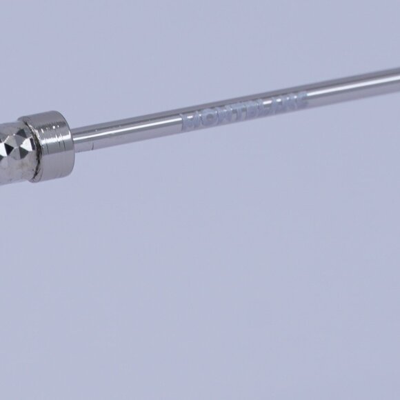 Montblanc MB0111O 001 Eyeglasses Silver 49mm Geometric Frame - Picture 7 of 11